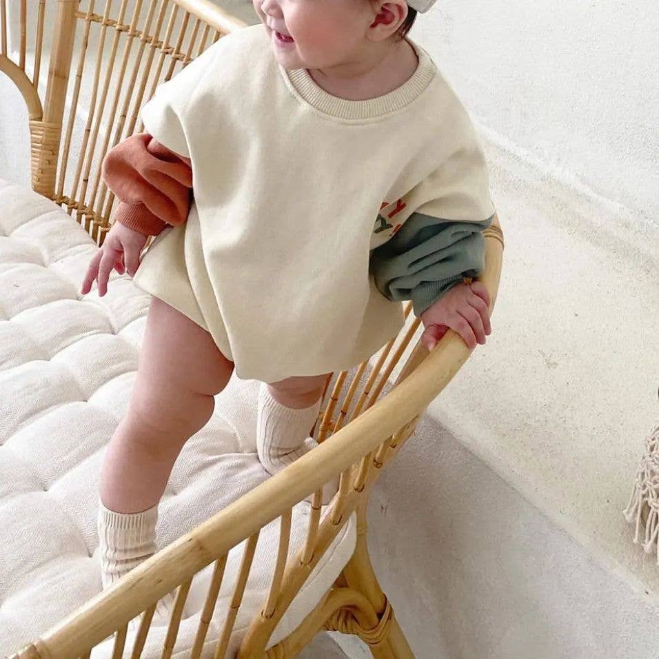 Colorblock Long Sleeve Bodysuit