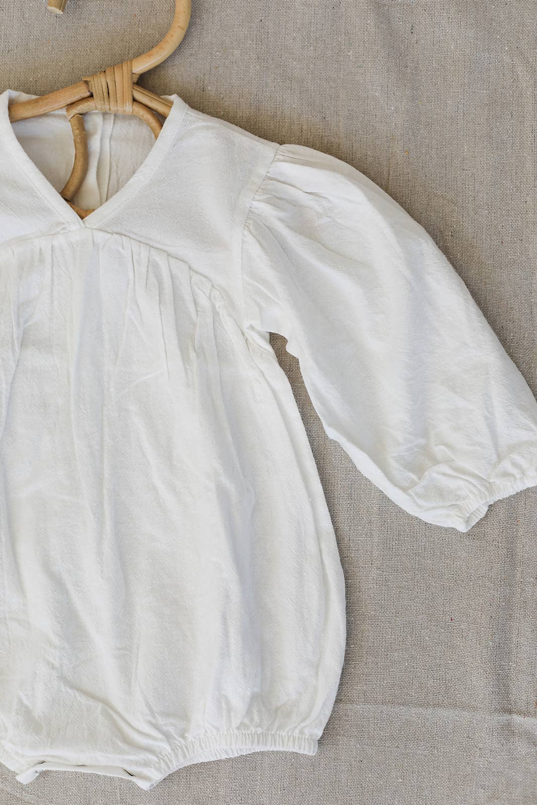 Linen Bubble Romper