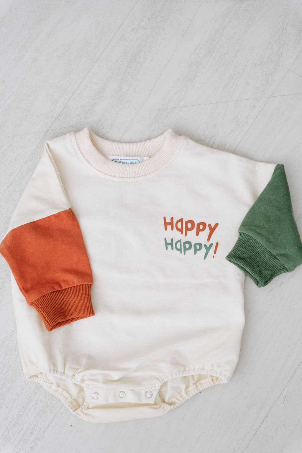 Colorblock Long Sleeve Bodysuit