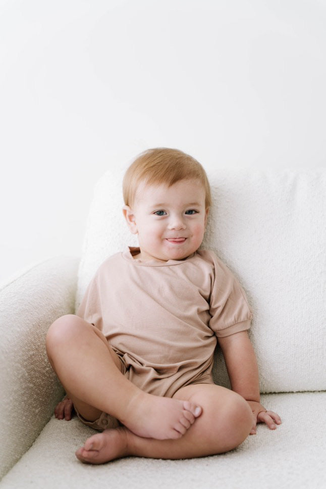 Fawn Bubble Romper