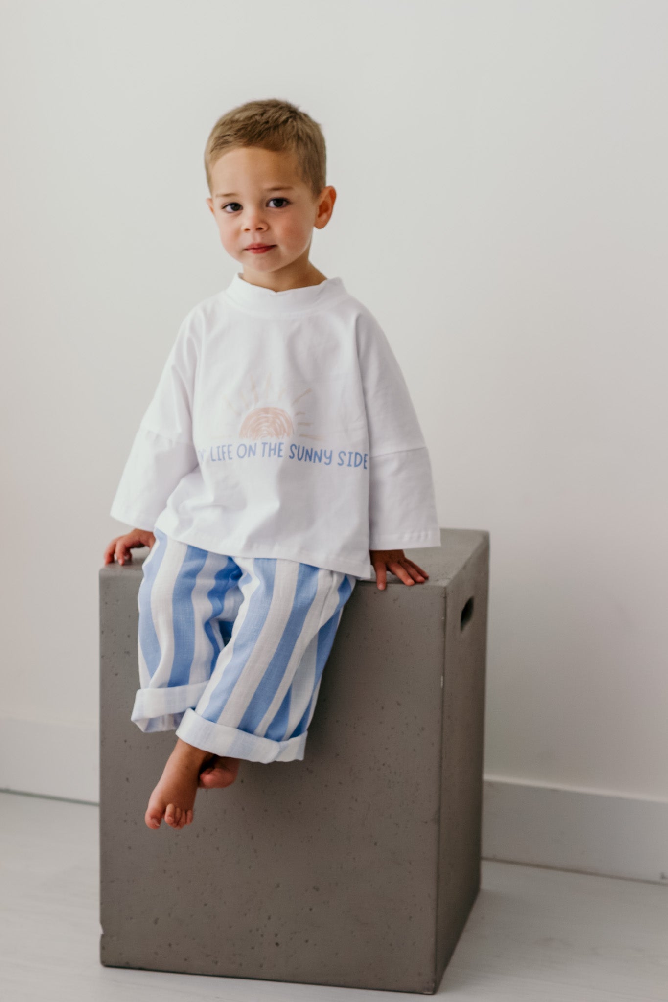 Seabreeze Linen Stripe Pants