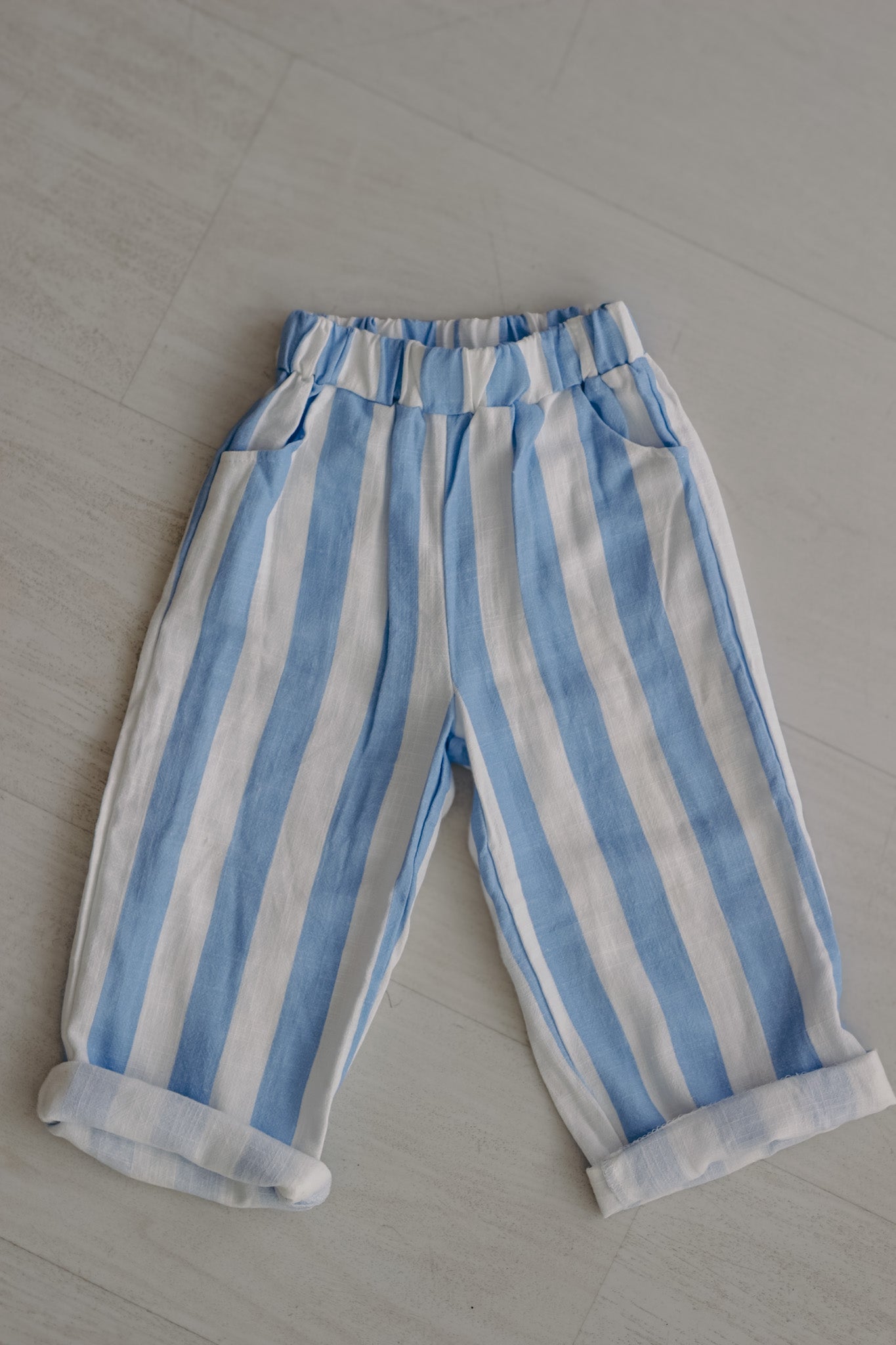 Seabreeze Linen Stripe Pants