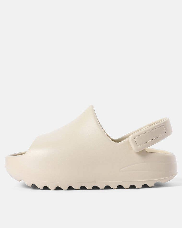 Ivory Platform Sandals