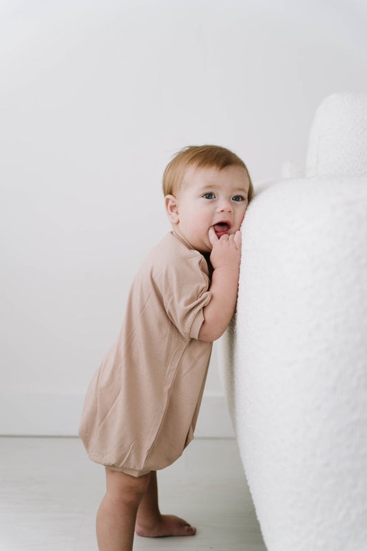 Fawn Bubble Romper