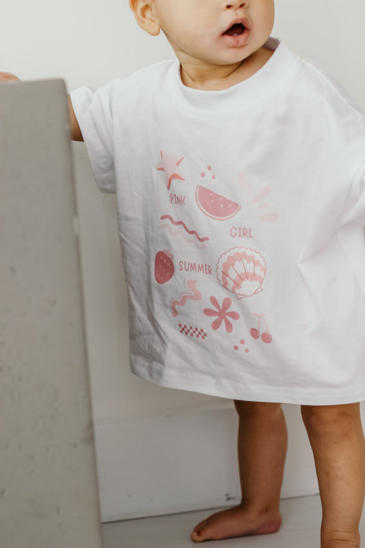 Pink Girl Summer Tee