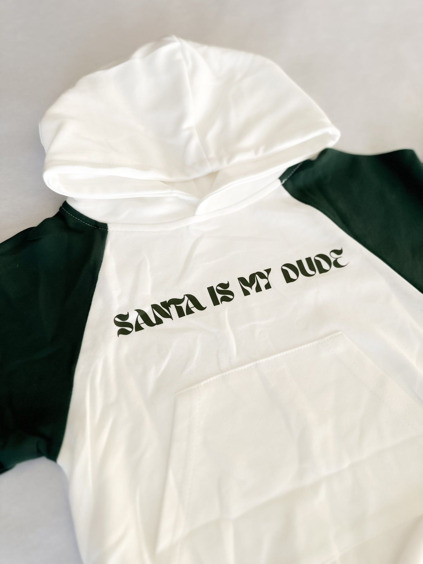 Santa Is My Dude Bubble Romper