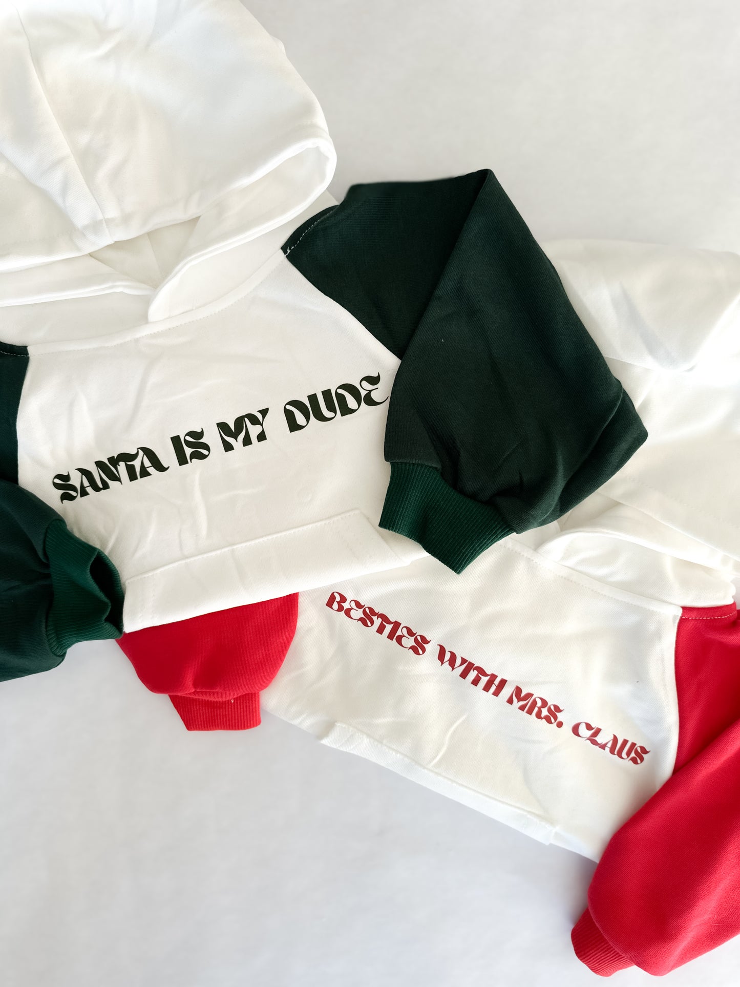 Besties With Mrs. Claus Bubble Romper